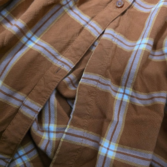 Old‎ Navy Women's Plaid Shirt Dress Multicolor Short Sleeve XXL - Picture 6 of 6